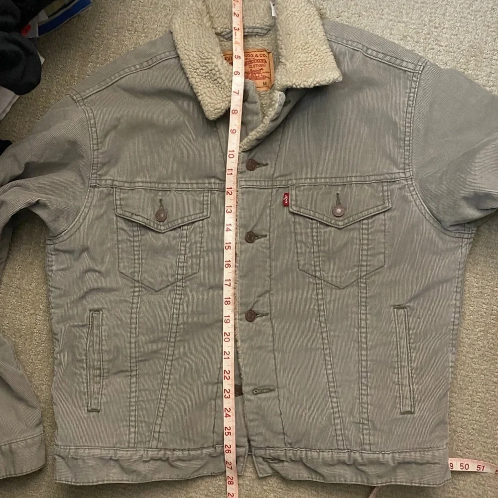 Levis Corduroy Sherpa Jacket Size Medium